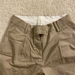H&M Women's Tan Straight Leg Pants
